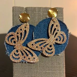 Butterfly earrings
